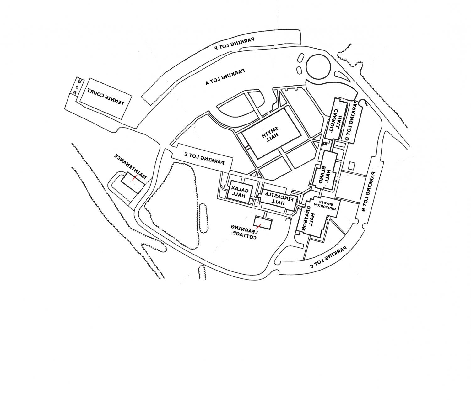 WCC Campus Map